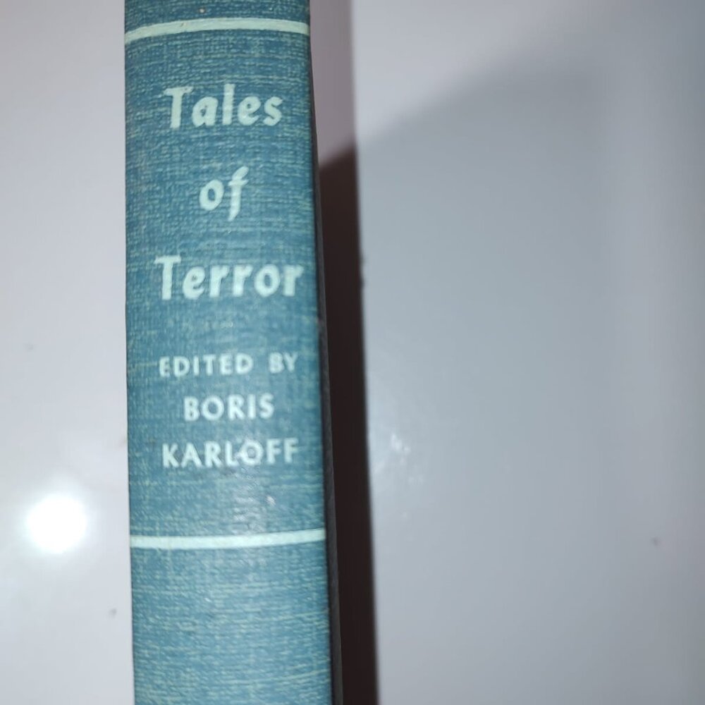 1943 Tales of Terror: Edited by Boris Karloff Book-HardCover-AS IS